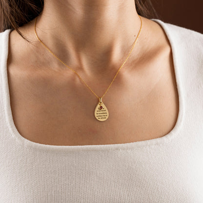 Handwritten Keepsake Necklace