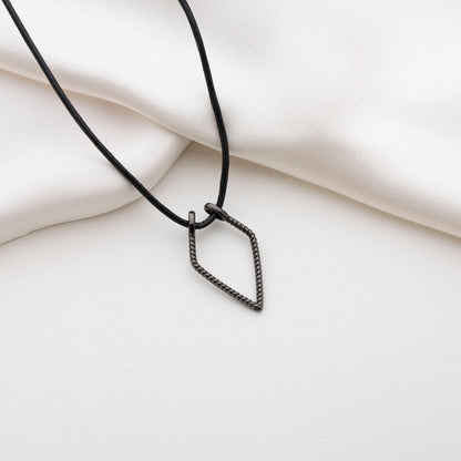 Geometric Ring Holder Necklace